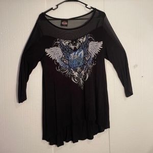 Harley-Davidson Womens Long Sleeve Top